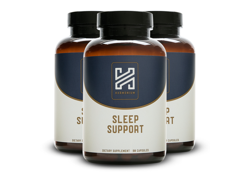 Harmonium Sleep Support- Natural Sleep Aid for Adults | Relaxation Supplement