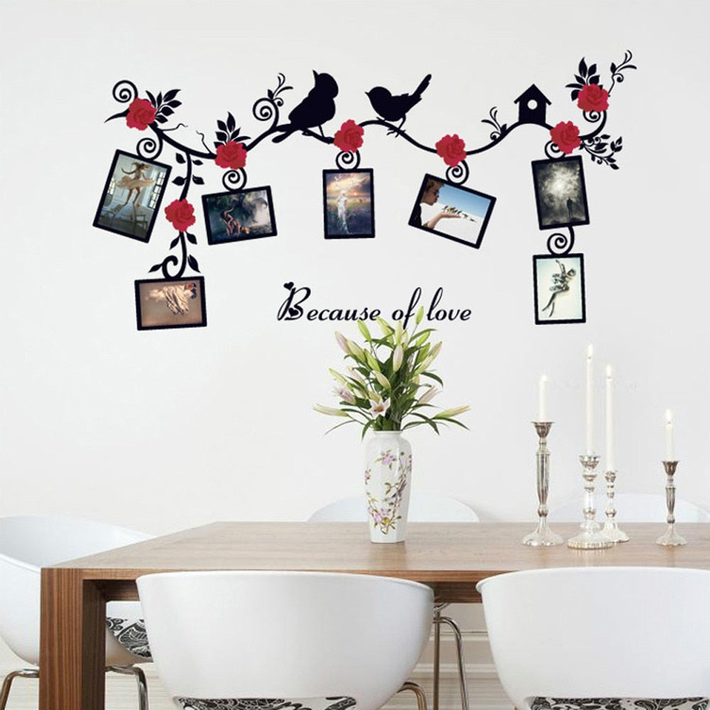 Flower Vine Wall Decal