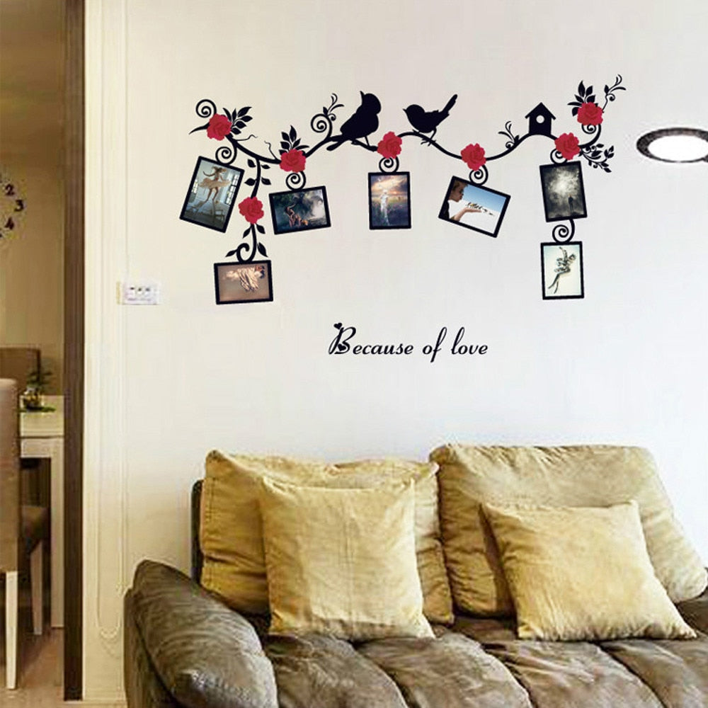 Flower Vine Wall Decal