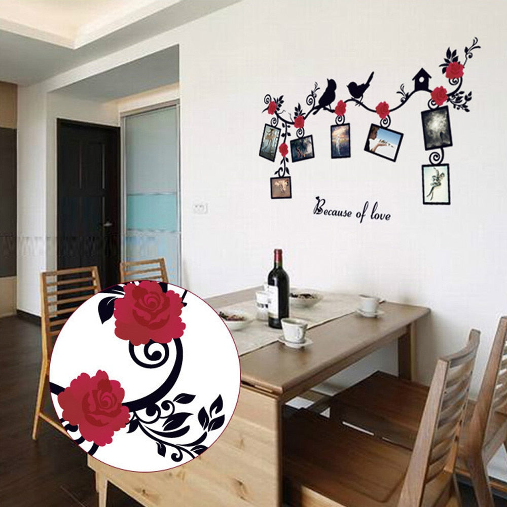 Flower Vine Wall Decal