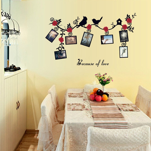 Flower Vine Wall Decal