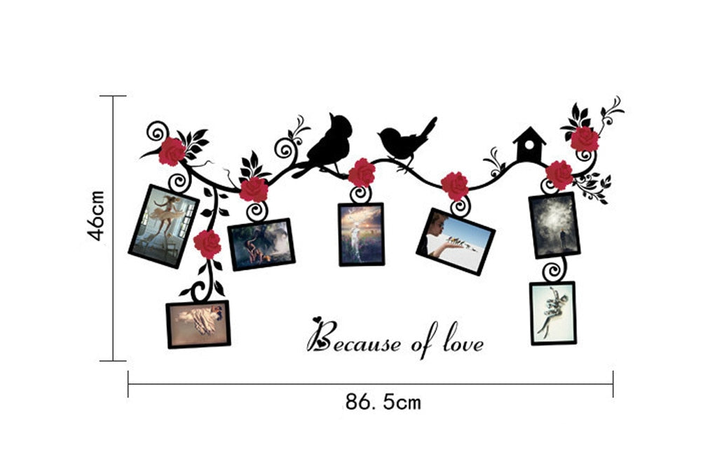 Flower Vine Wall Decal