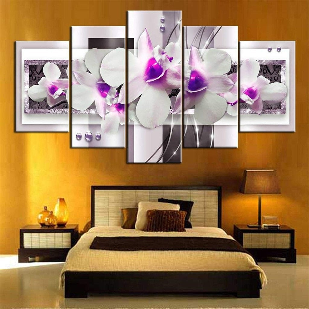 Fashion Flower Wall Painting