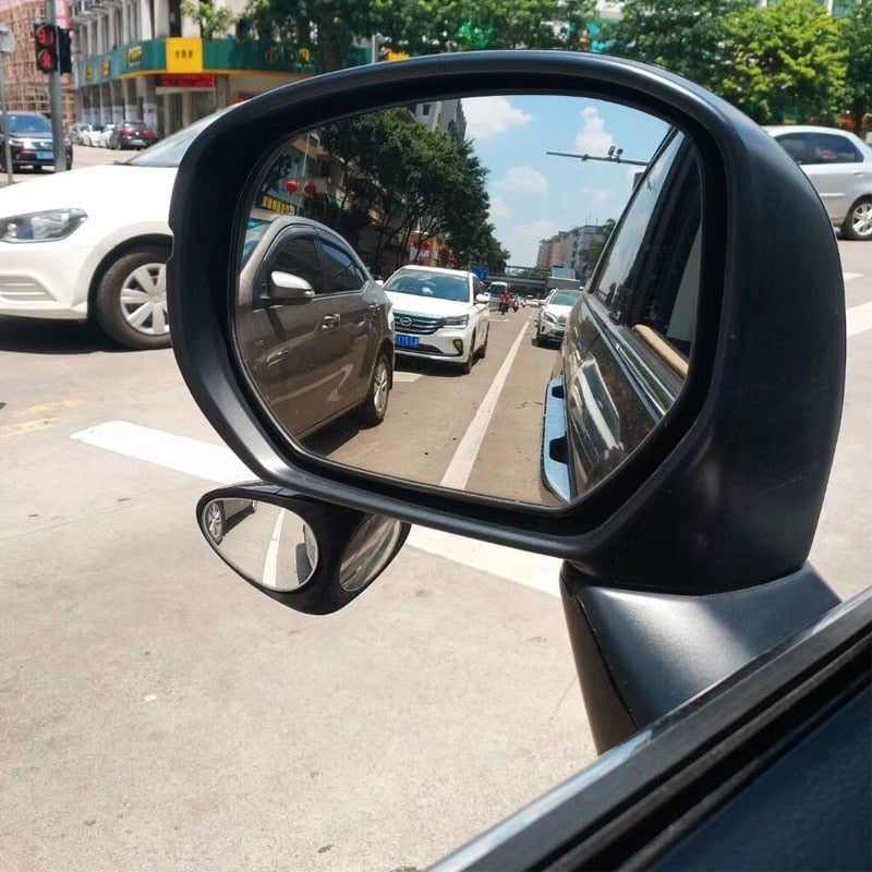 2 in 1 Car Convex mirror & Blind Spot