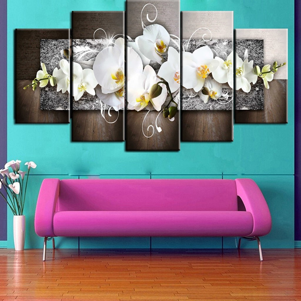 Fashion Flower Wall Painting