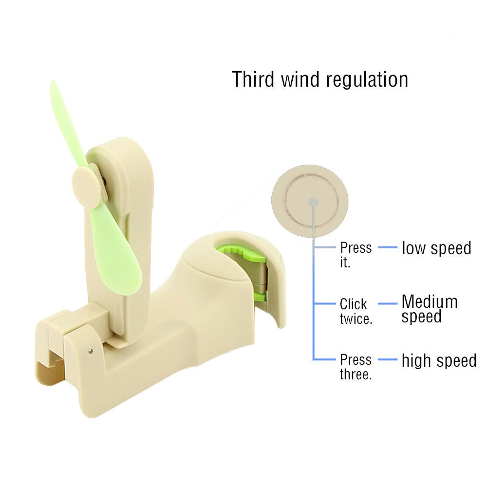 2-in-1 Car Headrest Hook Fan