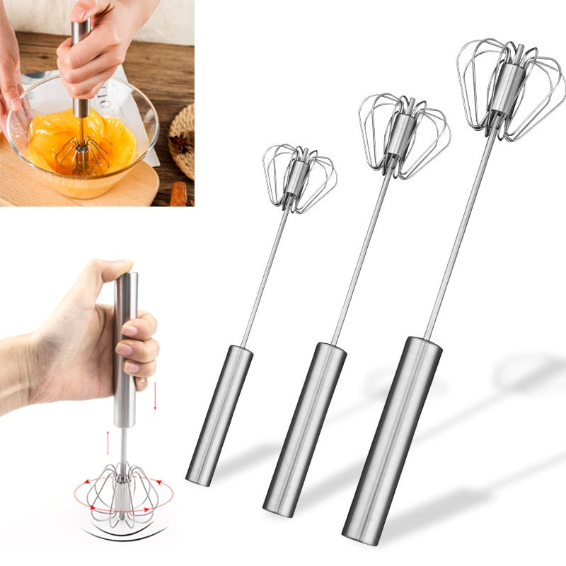 Semi-Automatic Egg Beater