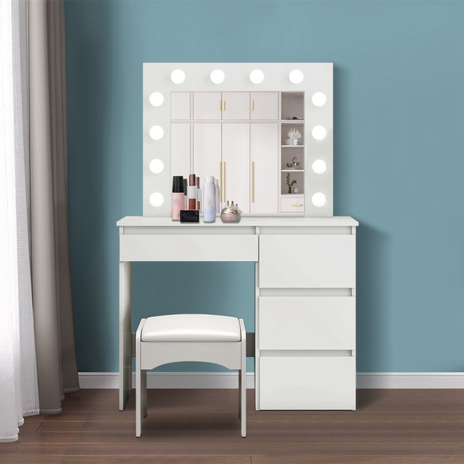 LED Bedroom Dressing Table