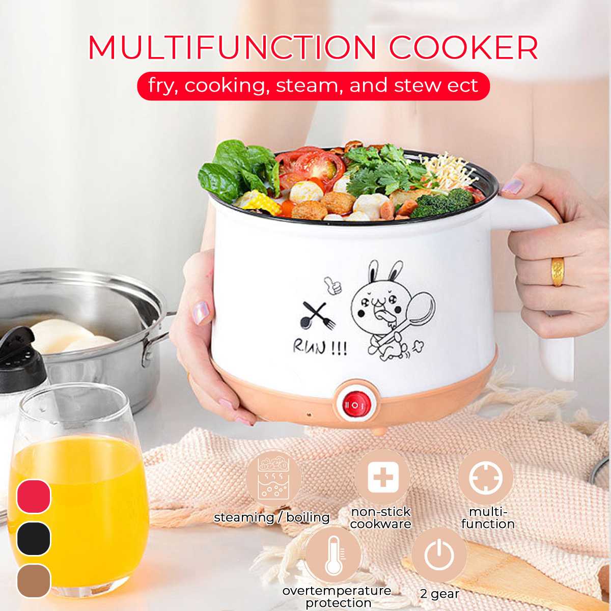 1.8L Mini Electric Rice Cooker